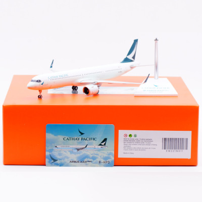 Jcwings 1/200 合金飞机模型 国泰航空 A321neo B-HPD