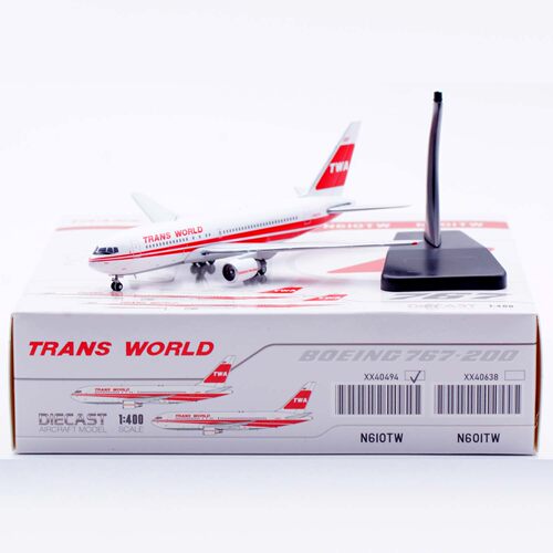 JC Wings 1:400 合金飞机模型 环球航空 B767-200ER N610TW