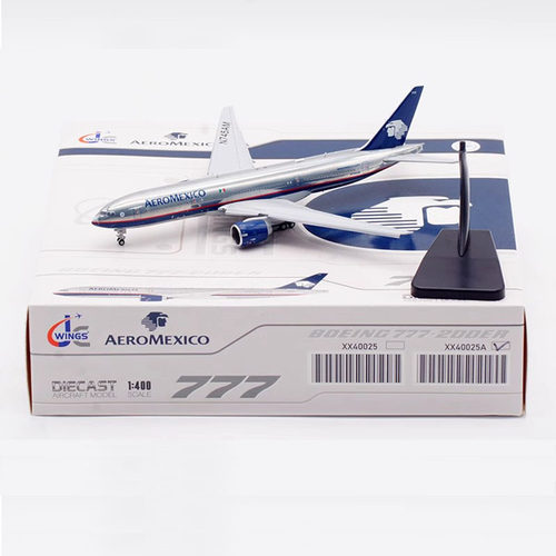 合金客机模型墨西哥航空B777