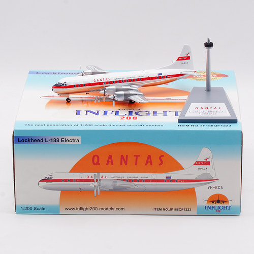 飞机模型合金澳洲航空L188