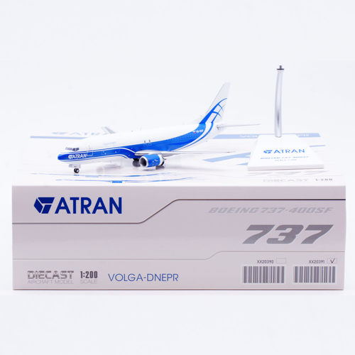 Jcwings 1/200 合金飞机模型 空桥货运航空 B737-400 VQ-BVF
