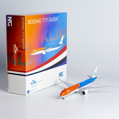 合金飞机模型荷兰航空波音777