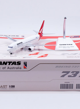 Jcwings 1/200 合金飞机模型 澳洲航空 波音B737-400 VH-TJZ