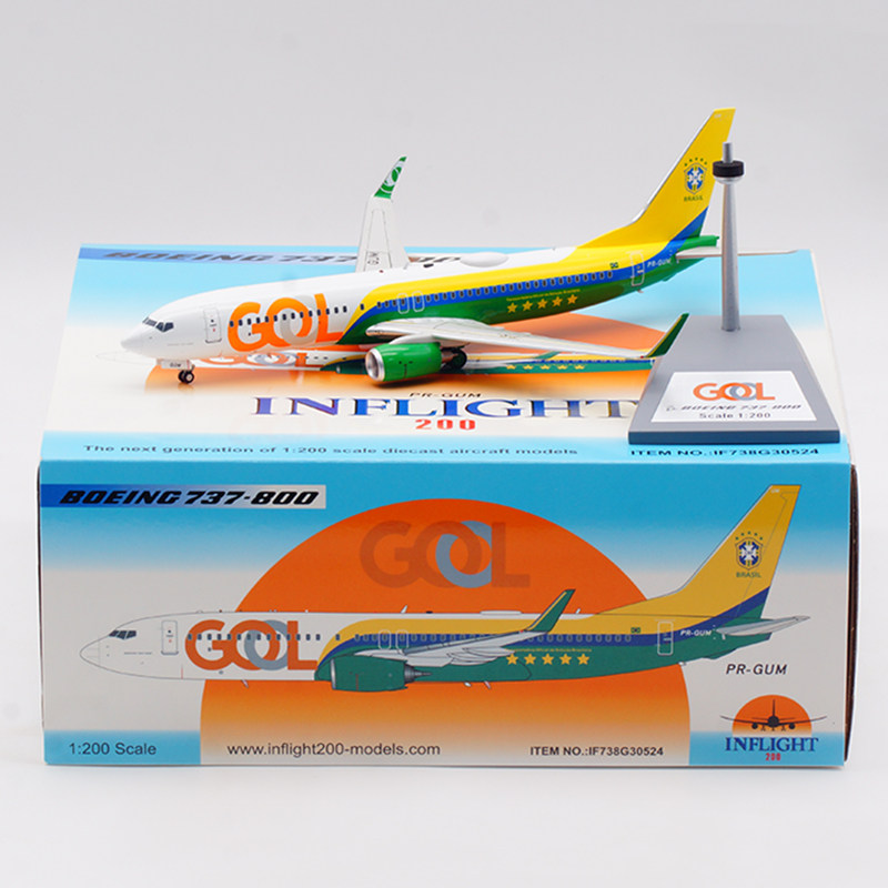 合金高尔航空飞机模型B737