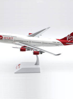 Jcwings 1/200  合金飞机模型 维珍轨道 波音B747-400 N744VG