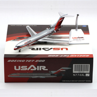 Jcwings 1/200  合金飞机模型 B727-200 全美航空 N774AL