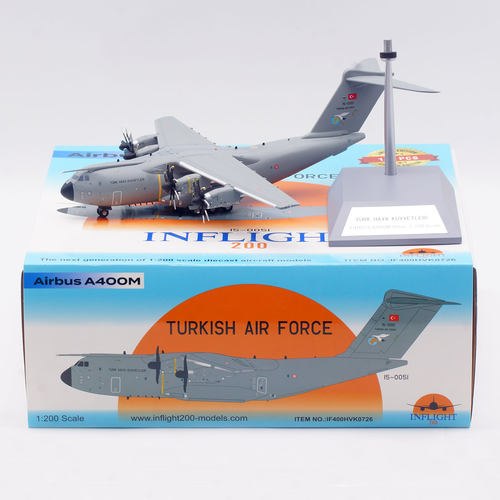 Inflight 1:200 飞机模型 合金 土耳其空军 空客 A400M 15-0051