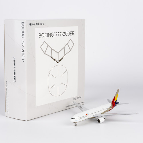NGmodel 1:400合金飞机模型 韩亚航空B777-200ER  HL8254  HL7791