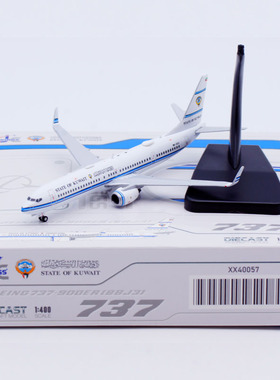 1:400 JC Wings 合金 客机模型 科威特航空 B737-900ER 9K-GCC