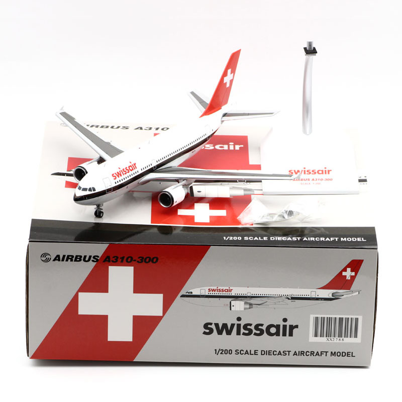 合金飞机模型瑞士航空A310