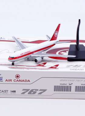1:400 JC Wing 合金客机模型 加拿大航空 B767-200ER C-GAUB