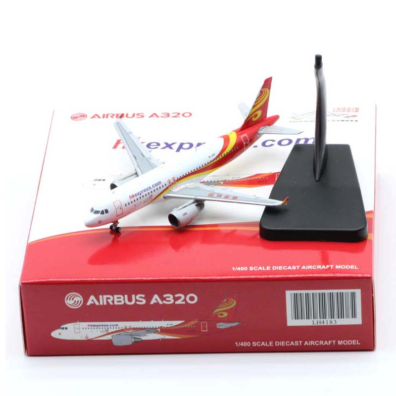 合金飞机模型香港快运A320
