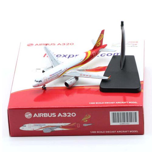 合金飞机模型香港快运A320