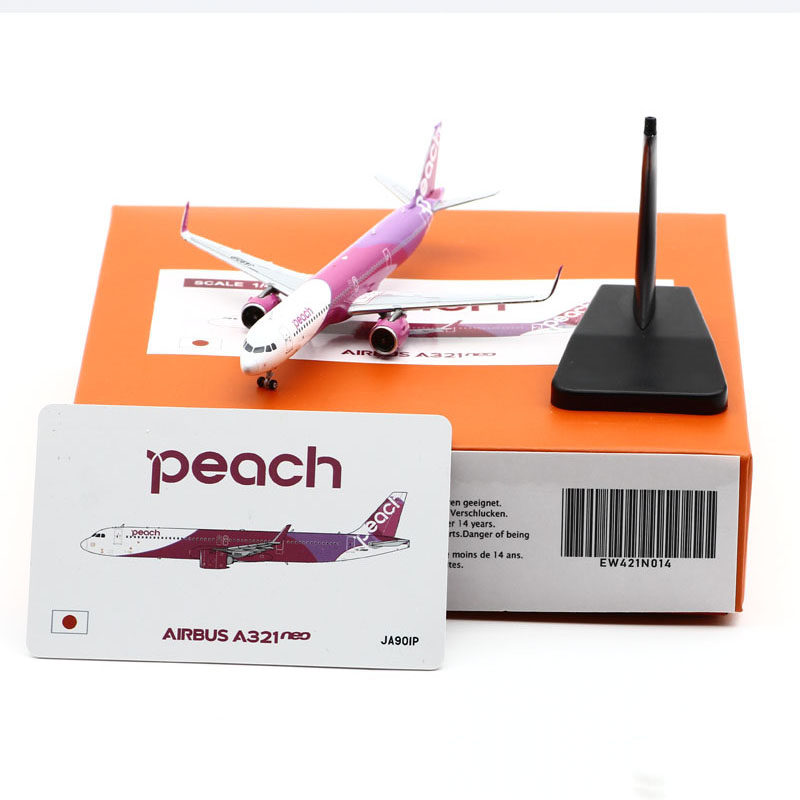 合金客机模型乐桃航空A321NEO