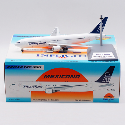 Inflight 1:200 飞机模型合金 墨西哥航空 波音 B767-300 XA-MXE
