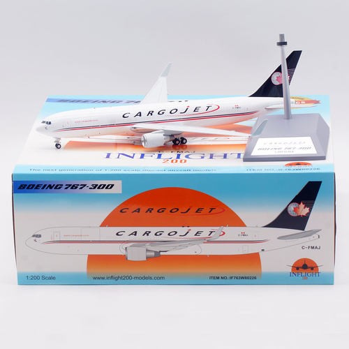 Inflight 1：200 合金飞机模型 卡捷特航空 波音B767-300  C-FMAJ