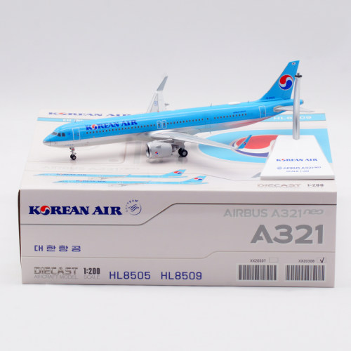 合金飞机模型大韩航空A321