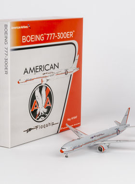 NGmodel 1:400 飞机模型 美国航空 B777-300ER N735AT 百年复古