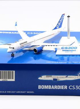Jcwing 1/200合金飞机模型Bombardier Aerospace A220-300 C-FFDK