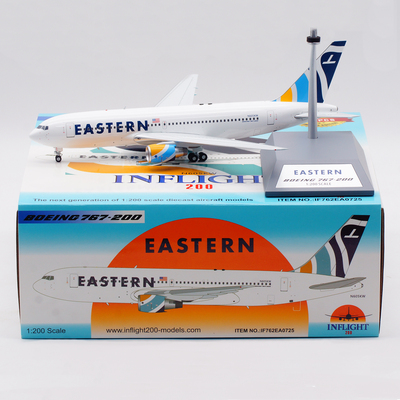 Inflight 1:200 飞机模型 合金 美国东方航空 B767-200ER N76156