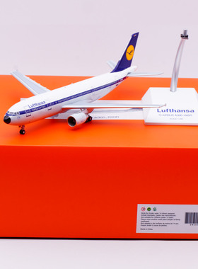 Jcwings 1/200 合金飞机模型  汉莎航空 空客A300-600R D-AIAP