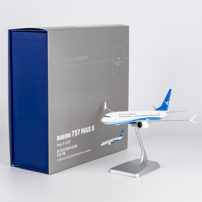 NGmodel 1:200 合金飞机模型 厦门航空 B737 MAX8 B-225F