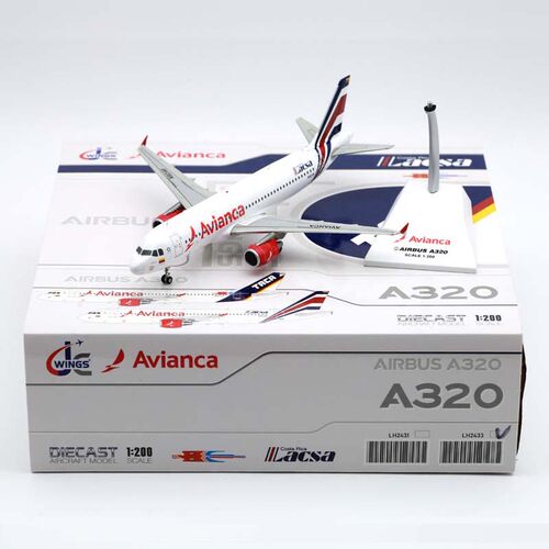 合金飞机模型哥伦比亚航空A320