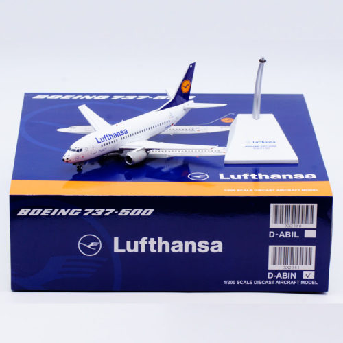 合金飞机模型汉莎航空B737