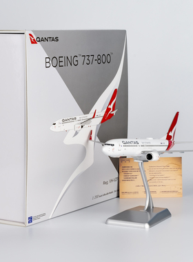 NGmodel 1:200 合金飞机模型 澳大利亚航空 B737-800 VH-VZP