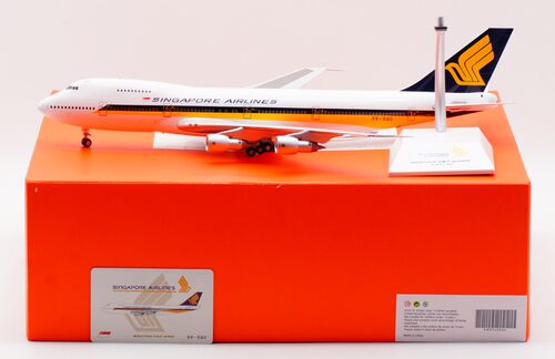 合金飞机模型新加坡航空B747