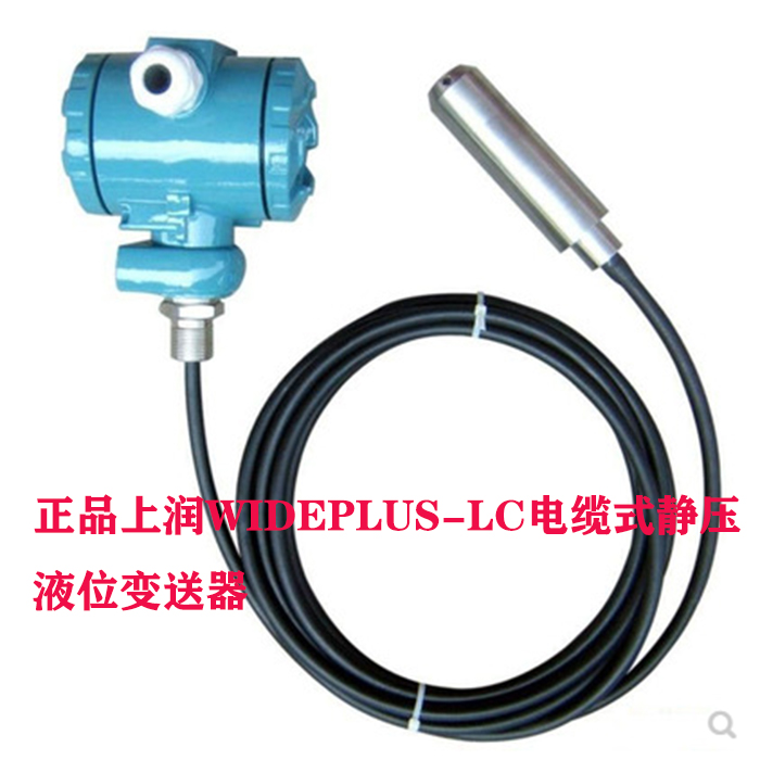 上润WIDEPLUS-LC投入式液位变送器 0-5米导气电缆4-20ma信号0-10V