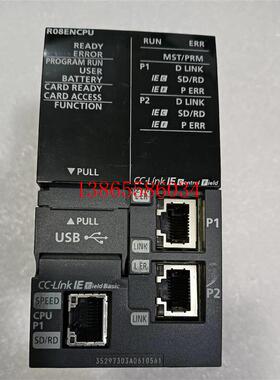 议价三菱R08ENCPU模块成色看图功能包好实物图拍摄元件