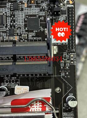 议价拆机ITX- GH61T主板正常使用没有任何问题成色如图