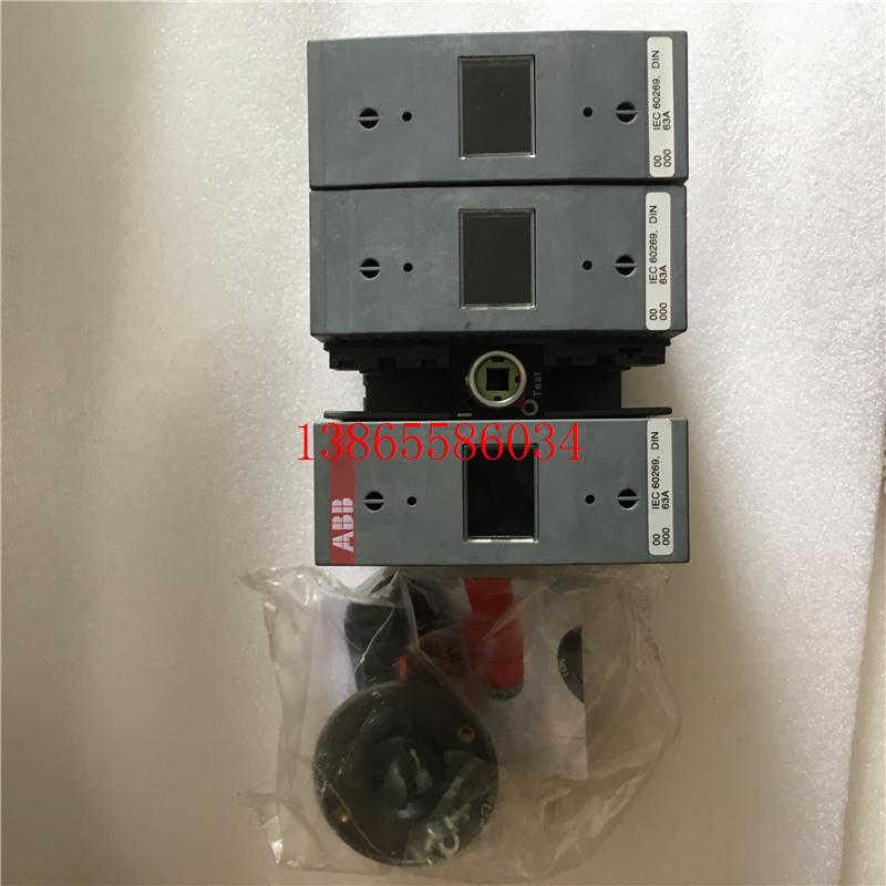 议价原装正品ABB负荷开关 OS63D12 63A 1SCA022434R7810 现货