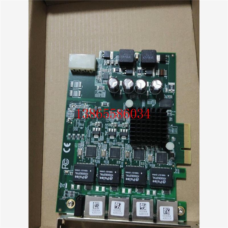 议价凌华PCIe-GIE64+图像采集卡机器视觉专用poe 4