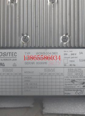 议价变频器WDM3-004.0801驱动器BERGER LAHR通电不显示不包好请咨