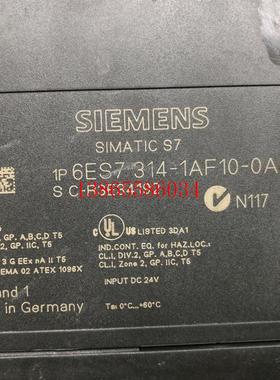 议价6ES7 314-1AF10-0AB0 二手拆机 详情询问客服