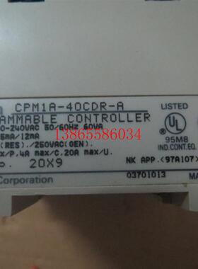 议价CPM1A-40CDR-A主板LED指示板实图有质保请咨询