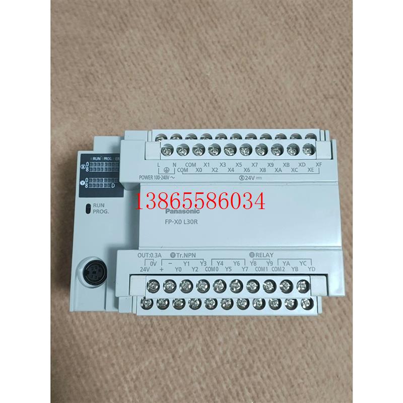 议价拆机 PLC    AFPXOL30R-F   功能包好,