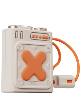 i-mu幻响小X移动电源22.5w快充迷你充电宝10000毫安充电聚合物白色轻薄便携大容量适用于小米苹果双向快充s8