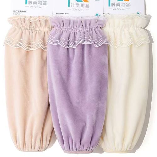 新款袖套长款防污耐脏套袖女学生