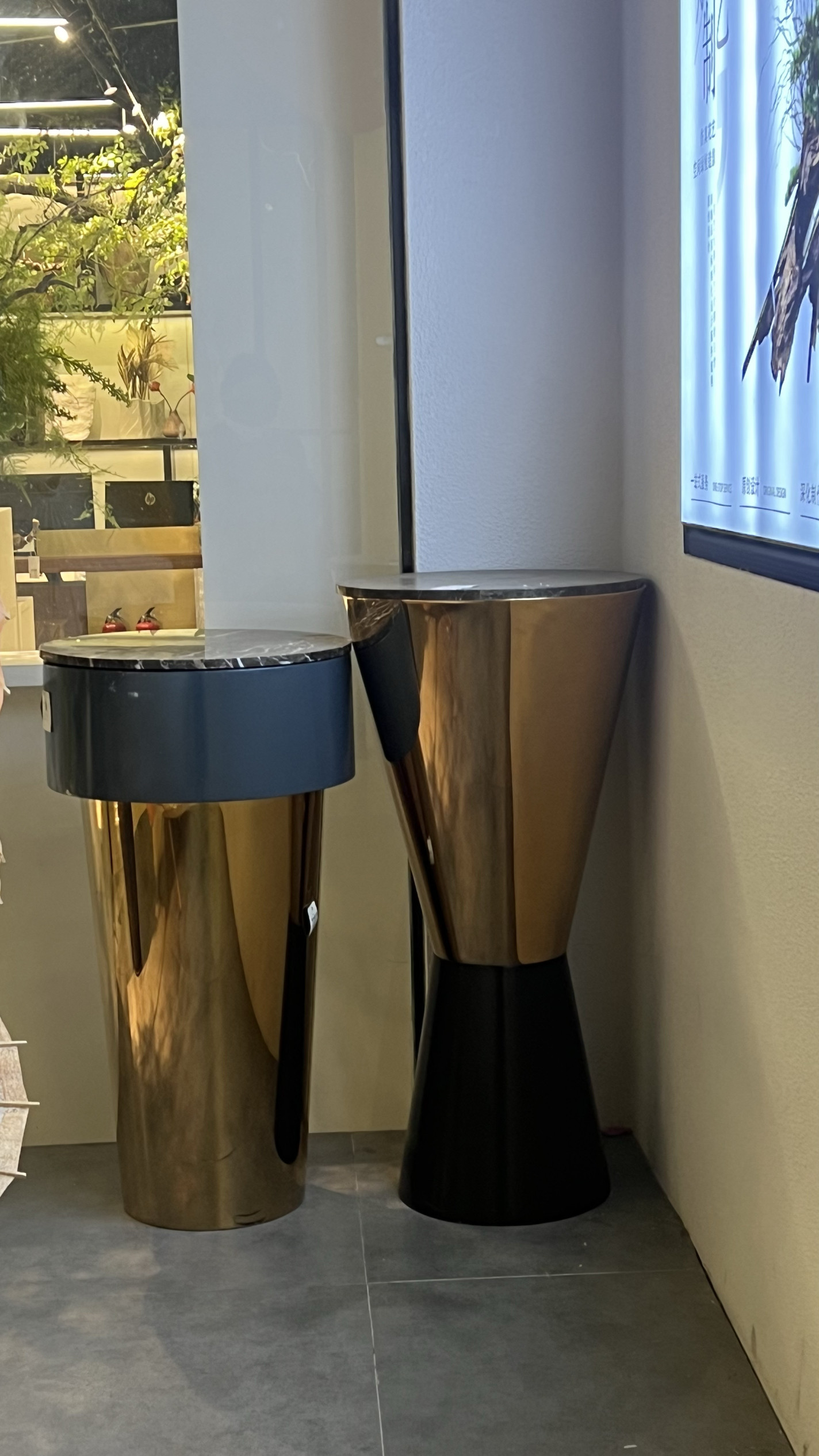 特价不锈钢边几客厅沙发边柜角几置物架创意茶几边桌落地花器