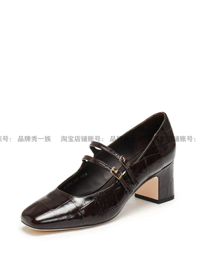 2026新款同款玛丽之约玛丽珍鞋奶油鞋浅口单鞋女鞋鞋子EJD01AQ6