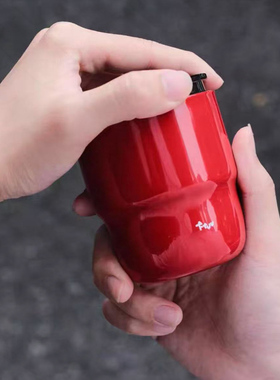 FFVV原创不锈钢咖啡杯高颜值304不锈钢保温杯简约便携咖啡杯