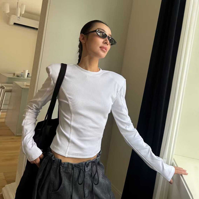 黑色打底衫女秋冬内搭