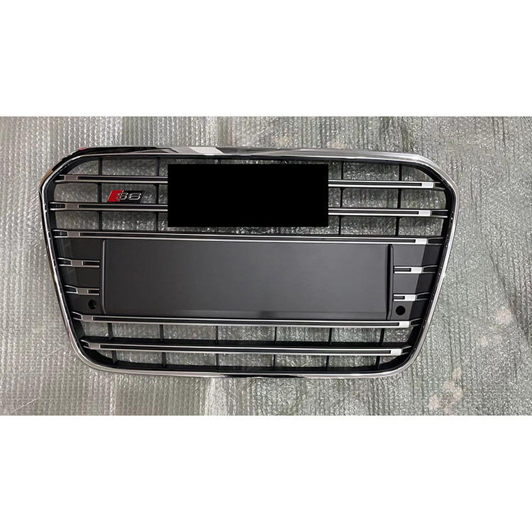 适配奥迪A6 S6 C7 13款中网 欧规运动灰黑精准对位 4G0853681