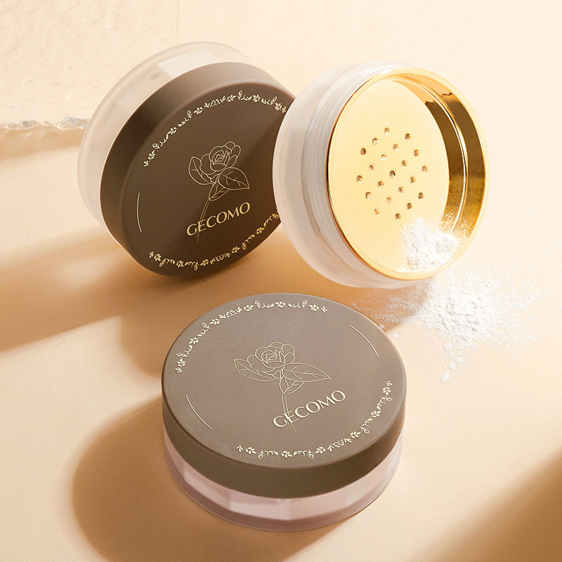 格蒙山茶花柔焦空气散粉控油定妆持久粉饼防汗不脱妆学生平价散粉