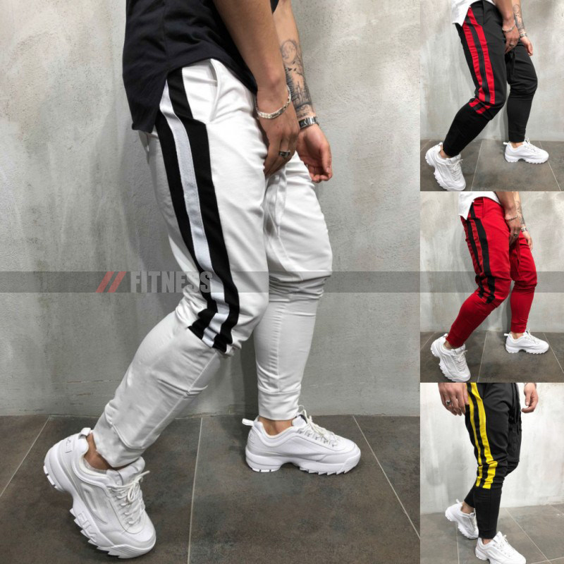 肌肉兄弟 秋季ins工装裤男士健身直筒宽松休闲长裤韩版潮流男裤子在类目 男装, 休闲裤中 - 来自Buy2taobao.com提供专业的淘宝代购服务