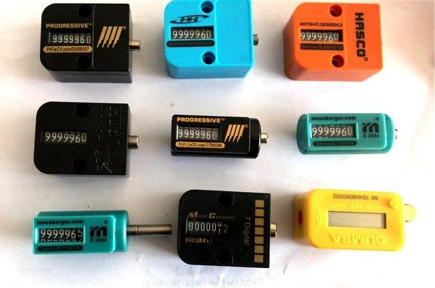 米思米M-RCC 耐高温模具计数器C-CVPL 7位数计数器挡块