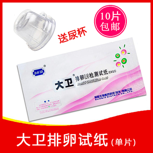 正品授权 备孕大卫排卵期试纸1片 检测怀孕测试笔 送尿杯